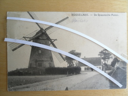 ROESELARE _ De Spaansche Molen   1915 - Roeselare