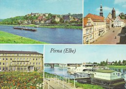 Pirna  ( Elbe )  Views  Germany    # 02501 - Pirna