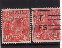 West Australia - George V - Used Stamps