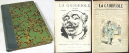 Reliure De La 3ème Année Du Journal « La Gaudriole » / Textes D’Alphonse Allais / Année 1893 - Riviste - Ante 1900