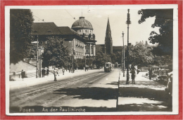 Polska - Polen - Poland - POSEN - POZNAN - An Der Paulikirche - Feldpost - Guerre 39/45 - 2 Scans - Posen