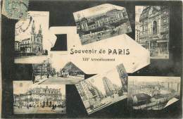 TC-A-13 -114  :  Paris  Souvenir Du XIII - Distretto: 13