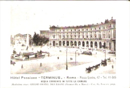 126/FP/13 - ALBERGHI: ROMA - Hotel Pensione "Terminus" - Bars, Hotels & Restaurants