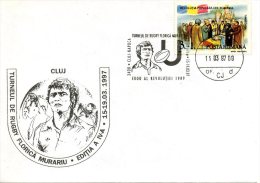 ROUMANIE. Enveloppe Commémorative De 1989. Tournoi De Rugby Florica Murariu. - Rugby