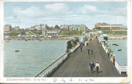 ESSEX - CLACTON - ON THE PIER 1904 Es366 - Clacton On Sea