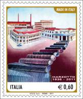 REPUBBLICA ITALIANA  ITALY   ANNO 2011  LANIFICIO MARZOTTO MNH ** - 2011-20:  Nuevos