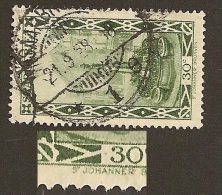 Saargebiet Michel Nr.  112 Mit Plattenfehler  III -  Gestempelt - - Used Stamps