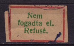 Not Accepted / Refusé - Vignette Label - USED - Hungary Hongrie - 1940´s - Vignette [ATM]