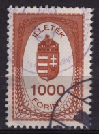 2000 Hungary, Ungarn, Hongrie - Revenue Stamp - 1000 Forint - Used - Fiscaux