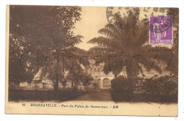 Brazzaville (République Du Congo) : Le Palais Du Gouverneur Vue Du Parc En 1931. - Sonstige & Ohne Zuordnung