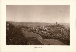 1930 PHOTO GRAVURE 29 X 20 CM PANORAMA MONTCUCQ TOP TBE - Montcuq