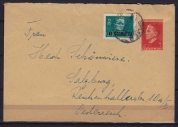 1950 Yugoslavia - Stamped STATIONERY - Envelope / Letter - Used - Split Salzburg - Entiers Postaux