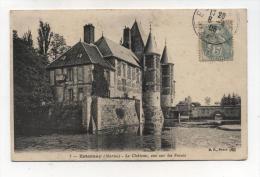 CPA 51 : ESTERNAY  Château   1906    A  VOIR  !!!!!!! - Esternay
