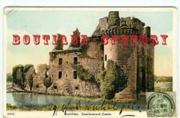 ECOSSE - DUMFRIES - Caerlaverock Castle - Scotland - Carte Couleur Voyagée 1908 - Dumfriesshire