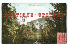 ECOSSE - BRAEMAR BALLATER  < BALMORAL Castle - Scotland - Carte Couleur Voyagée 1909 - Aberdeenshire