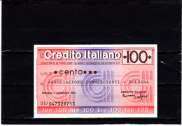 Credito Italiano - 100 Lire - [10] Scheck Und Mini-Scheck