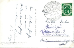 BRD Lindau SST 1952 Internationale Spielbank Postkarte Nach DDR - Brieven En Documenten