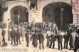 Paris   75   Visite Du Lord Maire  Carrosse Devant Le Grand Hotel - Otros & Sin Clasificación