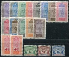 HAUT SENEGAL & NIGER - N° 18 À 32 ( SF. 19 & 23 ) + 35 (2) + TAXE 1 À 3 - TOUS * - TB - Unused Stamps