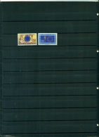 TURQUIE XV CONSEIL DE L'EUROPE 2 VAL NEUFS - Unused Stamps