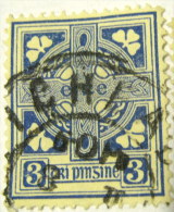 Ireland 1922 Celtic Cross 3d - Used - Usati