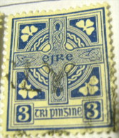 Ireland 1922 Celtic Cross 3d - Used - Usati