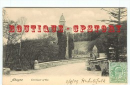 ECOSSE - ABOYNE < The Tower Of Eso - Castle Scotland < Postcard Voyagée 1909 - Aberdeenshire