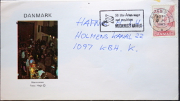Denmark Letter  Århus C. 1983  MiNr. 781 ( Lot 2295 ) - Tarjetas – Máximo