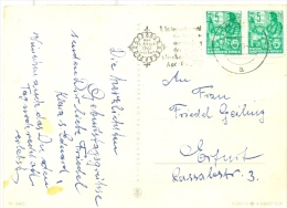 DDR Erfurt MWST 1961 1. Internationale Gartenbauausstellung IGA - Lettres & Documents