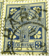 Ireland 1922 Celtic Cross 3d - Used - Usati