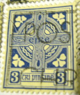Ireland 1922 Celtic Cross 3d - Used - Usati