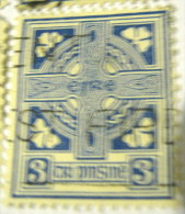 Ireland 1922 Celtic Cross 3d - Used - Gebruikt