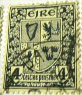 Ireland 1922 Irish Arms 4d - Used - Gebruikt