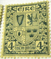 Ireland 1922 Irish Arms 4d - Used - Gebruikt