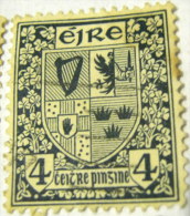 Ireland 1922 Irish Arms 4d - Used - Gebruikt