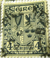 Ireland 1922 Irish Arms 4d - Used - Gebruikt