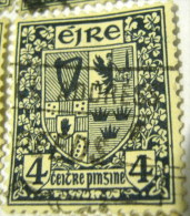 Ireland 1922 Irish Arms 4d - Used - Used Stamps