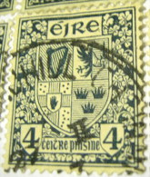 Ireland 1922 Irish Arms 4d - Used - Used Stamps