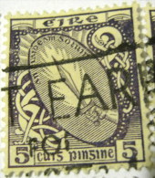 Ireland 1922 Sword Of Light 5d - Used - Used Stamps