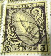 Ireland 1922 Sword Of Light 5d - Used - Used Stamps