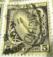 Ireland 1922 Sword Of Light 5d - Used - Used Stamps