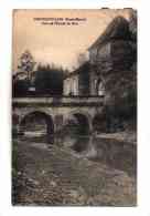 Chateauvillain Vue Sur Le Pont Et La Tour Porche A L'entrée Du Parc Edit Jaquemin Ecrite En 1912 - Chateauvillain