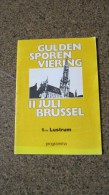 VLAANDEREN GULDEN SPOREN VIERING 1984 BRUSSEL B233 - Other & Unclassified