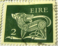 Ireland 1971 Stylised Dog 2p - Used - Used Stamps