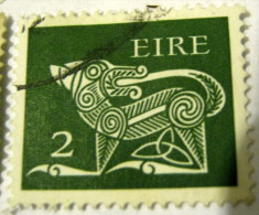 Ireland 1971 Stylised Dog 2p - Used - Oblitérés