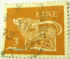 Ireland 1971 Stylised Dog 3p - Used - Used Stamps