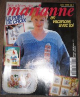 REVUE MAGAZINE LES IDEES DE MARIANNE LE POINT DE CROIX 1996 N° 19 - Casa & Decorazione