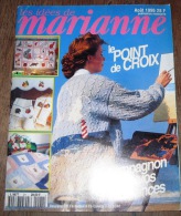 REVUE MAGAZINE LES IDEES DE MARIANNE LE POINT DE CROIX 1996 N° 21 - Huis & Decoratie