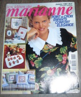 REVUE MAGAZINE LES IDEES DE MARIANNE LE POINT DE CROIX 1997 N° 25 - House & Decoration