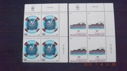 UNO-Wien 30/1 Eckrandviererblock ´B´ **/mnh, Sicherheit Auf See, (auch EVB ´C´ Möglich) - Ungebraucht